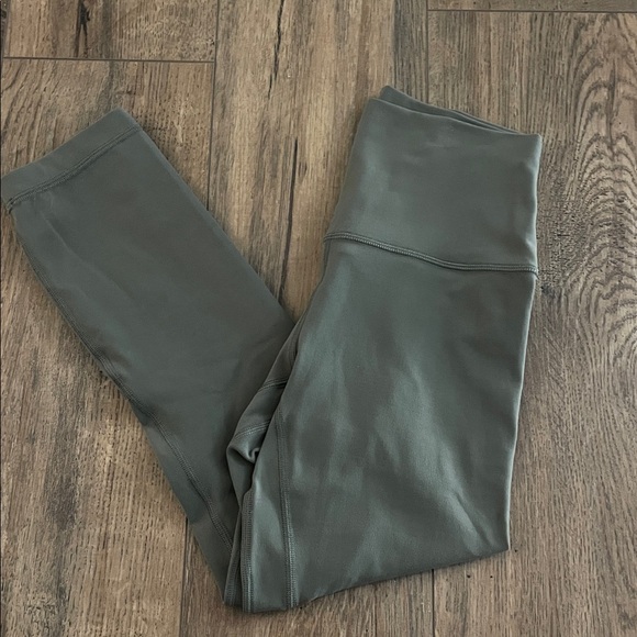 Lululemon OG align legging crop 21 inch grey sage - Picture 2 of 6